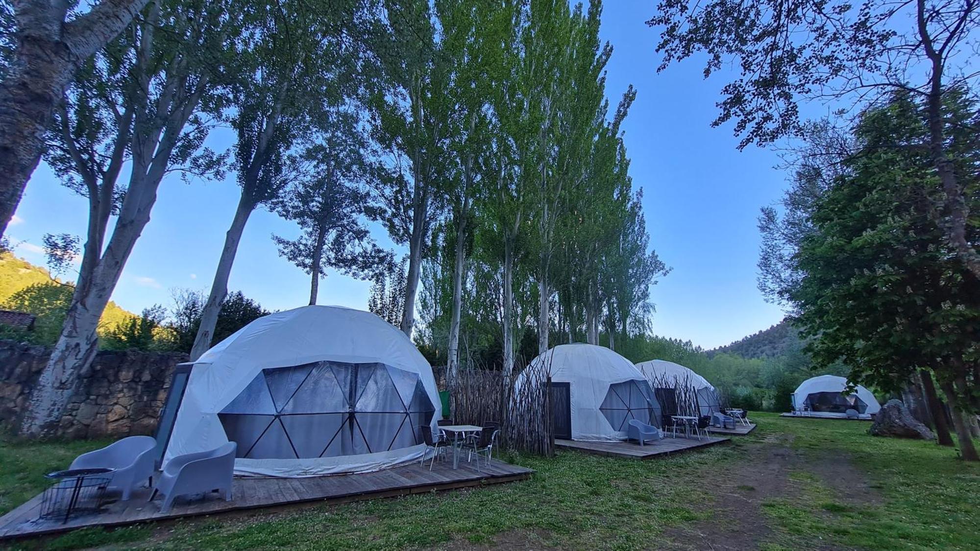Glamping Canon Del Rio Lobos Ucero Ngoại thất bức ảnh